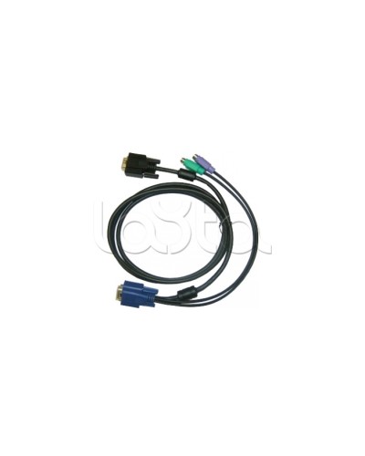 Кабель KVM (5 м) с разъемами PS2 D-Link DKVM-IPCB5 в Нижнекамске Дополнительное оборудование для сетей Pintop.ru