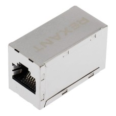 Адаптер проходной FTP RJ-45(8P8C), CAT 6 REXANT 03-0109