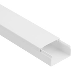 Кабель-канал 20х10 мм, белый (100 м/уп.) (ТОП-2) Rexant (28-2010-2)
